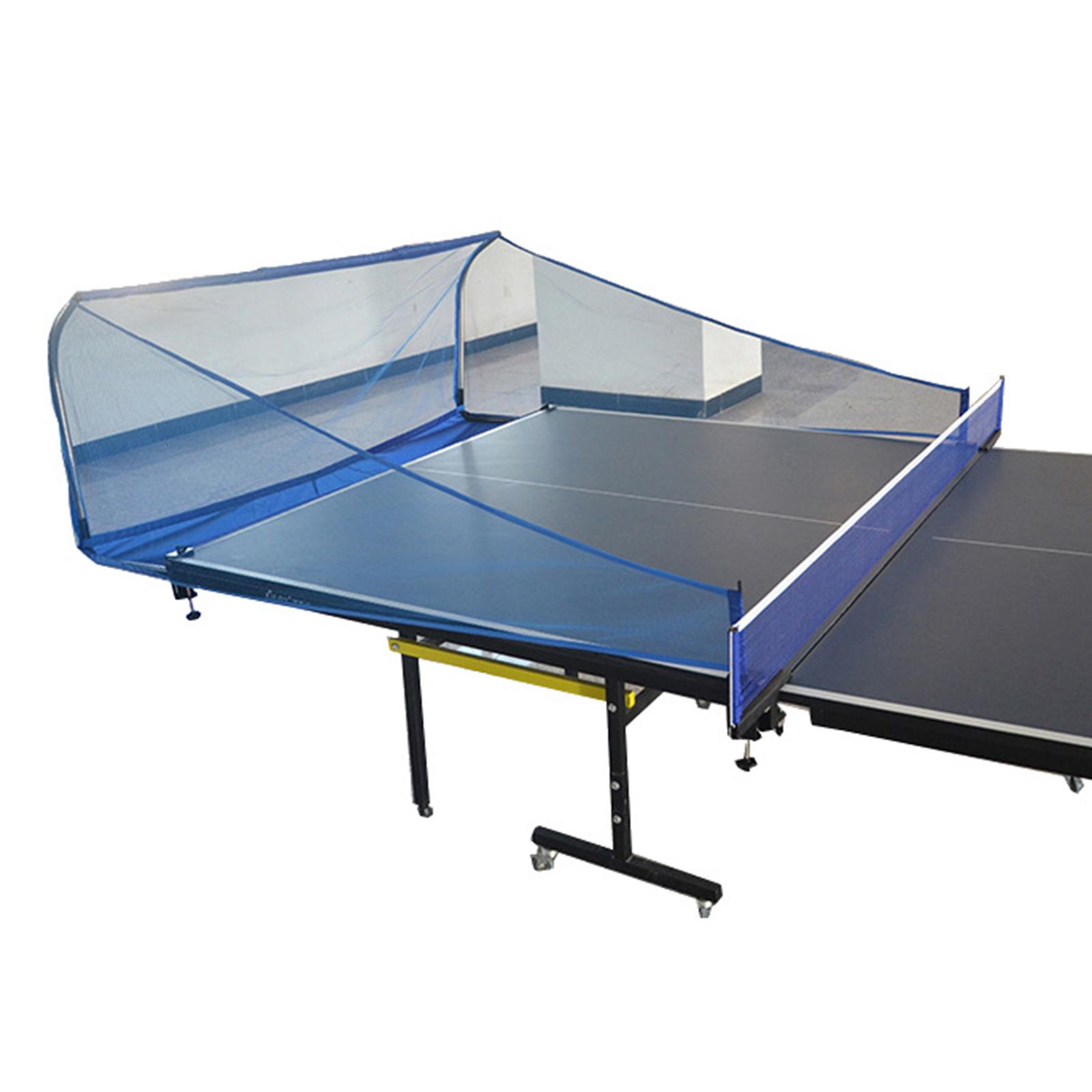 Table Tennis Single - ตาข่ายเก็บลูกปิงปอง พกพาสะดวก ทนทาน อุปกรณ์เสริมสำหรับเก็บลูกสีน้ำเงิน สำหรับสโมสรและการฝึกซ้อมที่บ้าน
