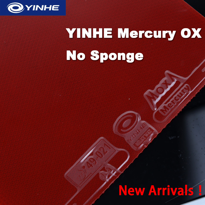 Table Tennis Single - ยางปิงปอง YINHE Mercury OX รุ่นใหม่ Mercury