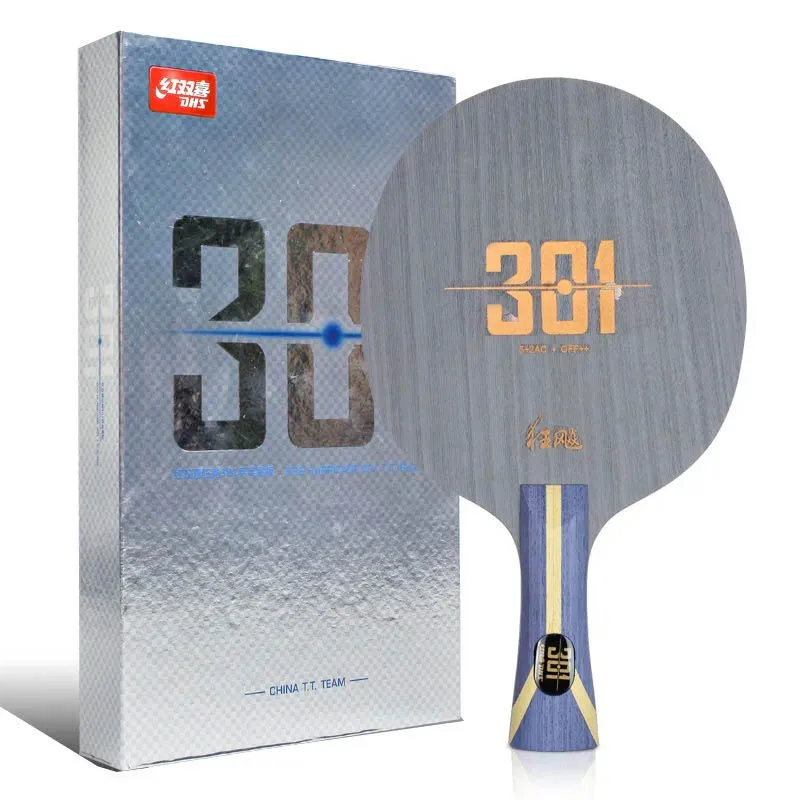 Table Tennis In Chinese - DHS พายุเฮอริเคน301 H301ใบมีดลายกีฬาปิงปอง5ไม้2ถ่านปิงปองใบมีดสำหรับทีมชาติจีน