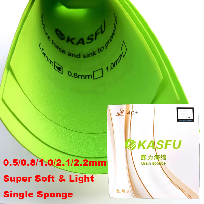 Table Tennis Single - 0.5/0.8/1.0/2.1/2.2 มม.ไม้ปิงปองฟองน้ํา Super Soft & Light