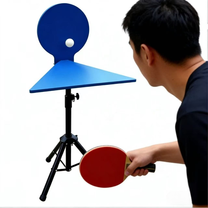 Table Tennis Single - กระดานฝึกซ้อมปิงปองแบบปรับได้ กระดานรับลูกปิงปองเดี่ยว ทนทาน อุปกรณ์ฝึกซ้อมกีฬาสำหรับมืออาชีพ
