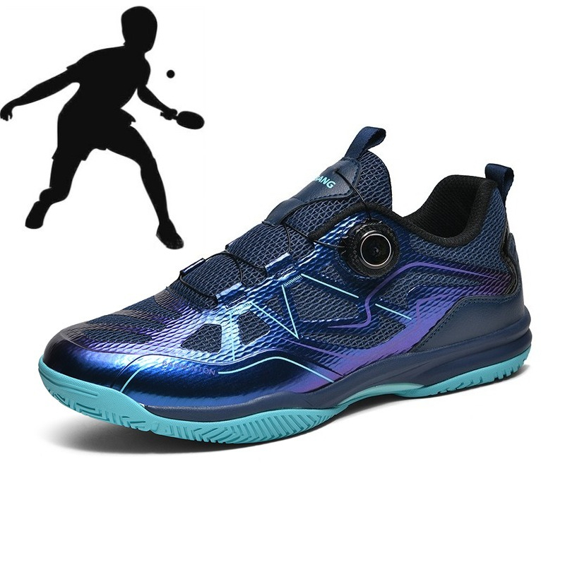 Table Tennis Shoes - รองเท้าเทนนิสใหม่สำหรับผู้ชายและผู้หญิง รองเท้ากีฬากลางแจ้งสำหรับแบดมินตันและวอลเลย์บอล ขนาด 36-45 รองเท้าเทนนิสระดับมืออาชีพ