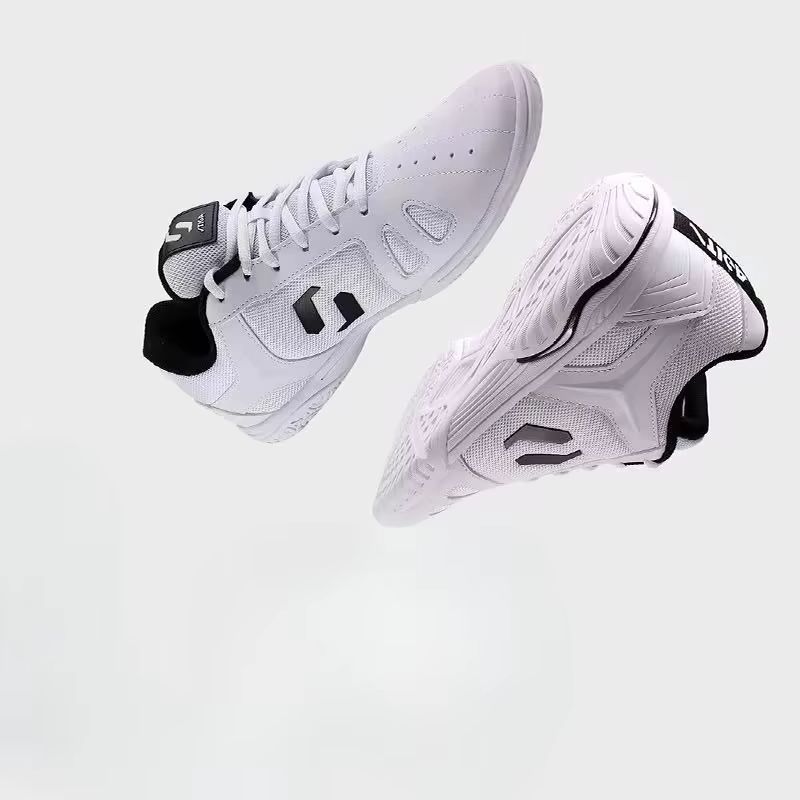 Table Tennis Shoes - รองเท้าเทนนิสแบรนด์ดีไซเนอร์ รองเท้าตาข่ายระบายอากาศได้ดี รองเท้ากันลื่นสำหรับสนามในร่ม รองเท้าแบดมินตันน้ำหนักเบา สำหรับทุกเพศ