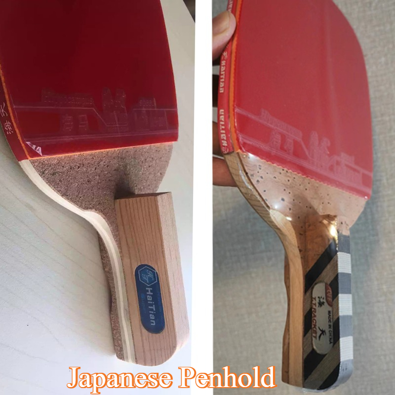 Table Tennis In Chinese - ไม้ปิงปอง Haitian Japanese Penhold ขนาด 8