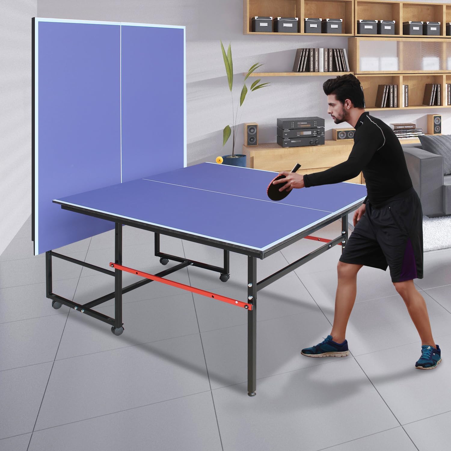 โต๊ะปิงปองแบบพกพาขนาด 8 ฟุต สำ - Table Tennis Game Pc บทวิจารณ์และราคา