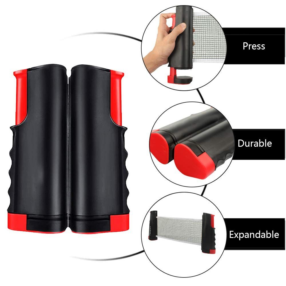 ชุดตาข่ายปิงปองแบบพับเก็บได้พร - Table Tennis Drawing บทวิจารณ์และราคา