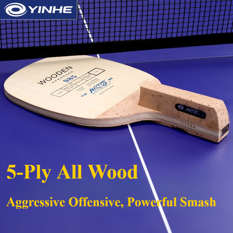 ไม้ปิงปอง YINHE 985 แบบญี่ปุ่น - Table Tennis Japanese บทวิจารณ์และราคา