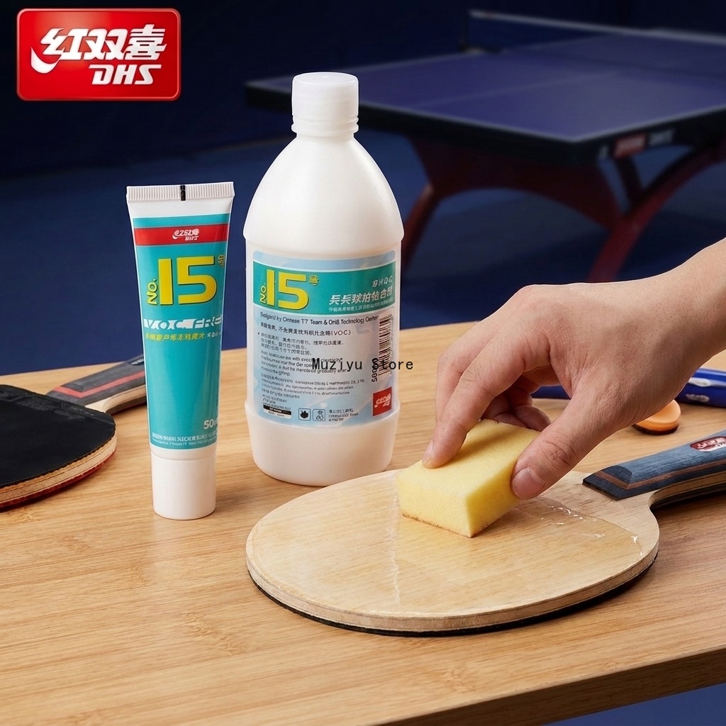 กาวน้ำ DHS No.15 ปราศจากสาร VO - Table Tennis Xiom บทวิจารณ์และราคา