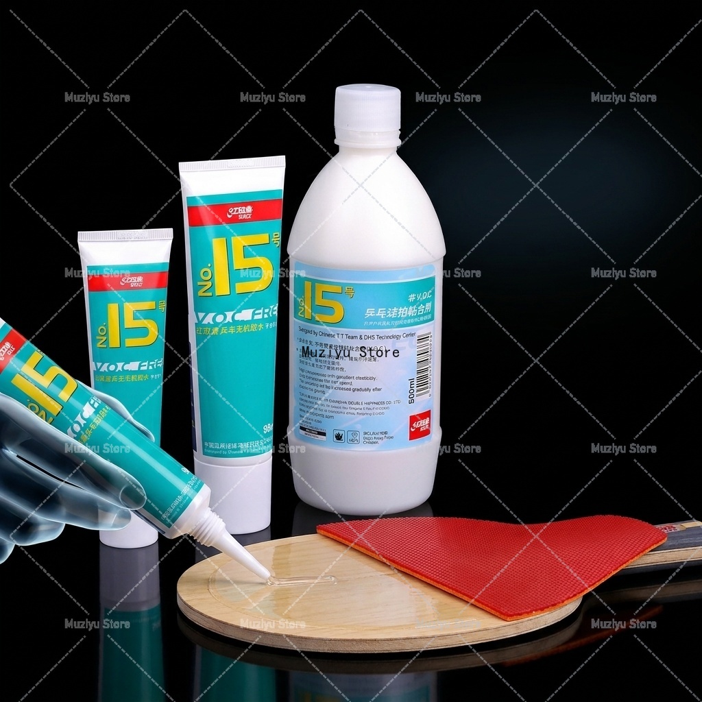 กาวน้ำ DHS No.15 ปราศจากสาร VO - Table Tennis Xiom บทวิจารณ์และราคา