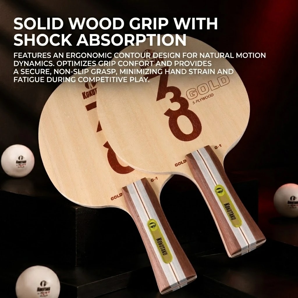 ไม้ปิงปอง Kokutaku รุ่น FL 730 - Table Tennis Japanese บทวิจารณ์และราคา