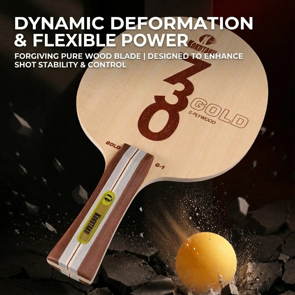 ไม้ปิงปอง Kokutaku รุ่น FL 730 - Table Tennis Japanese บทวิจารณ์และราคา