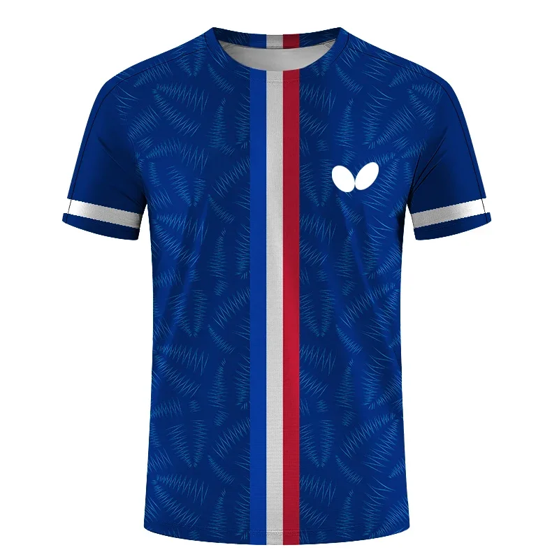 เสื้อยืดคอกลมแขนสั้นผู้ชาย 3D  - Table Tennis Club Jersey บทวิจารณ์และราคา