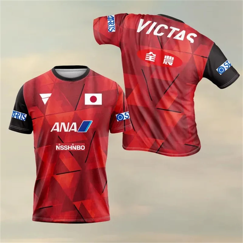 แฟชั่นและสบายๆ 3D พิมพ์เทนนิสช - Table Tennis Club Jersey บทวิจารณ์และราคา