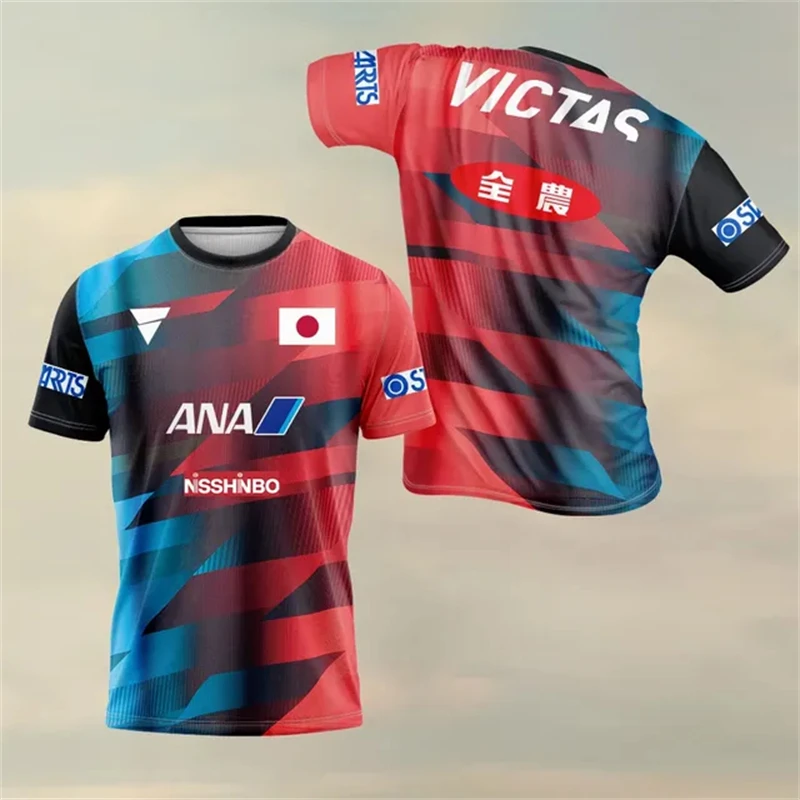 แฟชั่นและสบายๆ 3D พิมพ์เทนนิสช - Table Tennis Club Jersey บทวิจารณ์และราคา