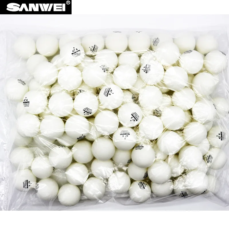 ลูกปิงปอง SANWEI 100 ลูก/แพ็ค  - Table Tennis In Chinese บทวิจารณ์และราคา