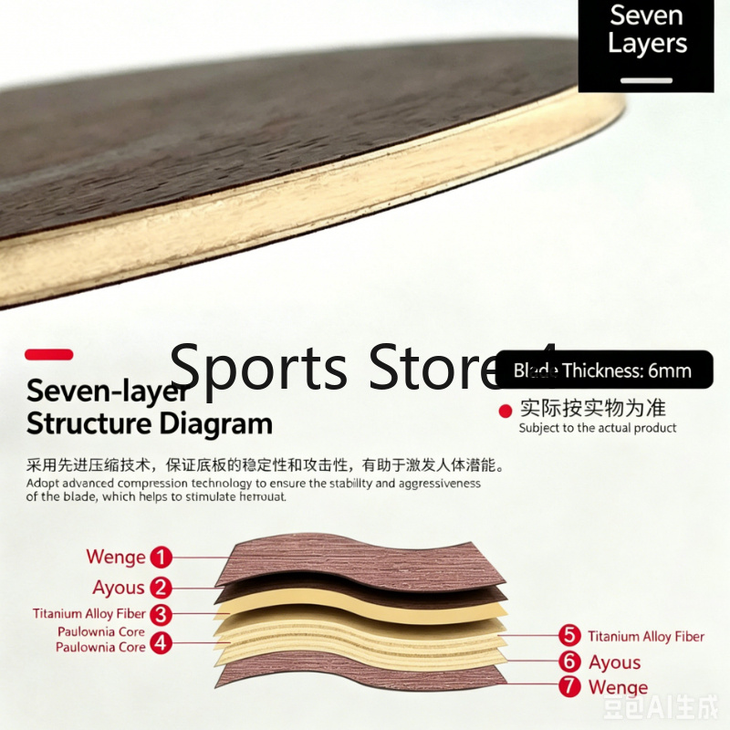 ไม้ปิงปองแบบจับด้วยมือสไตล์ญี่ - Table Tennis In Chinese บทวิจารณ์และราคา