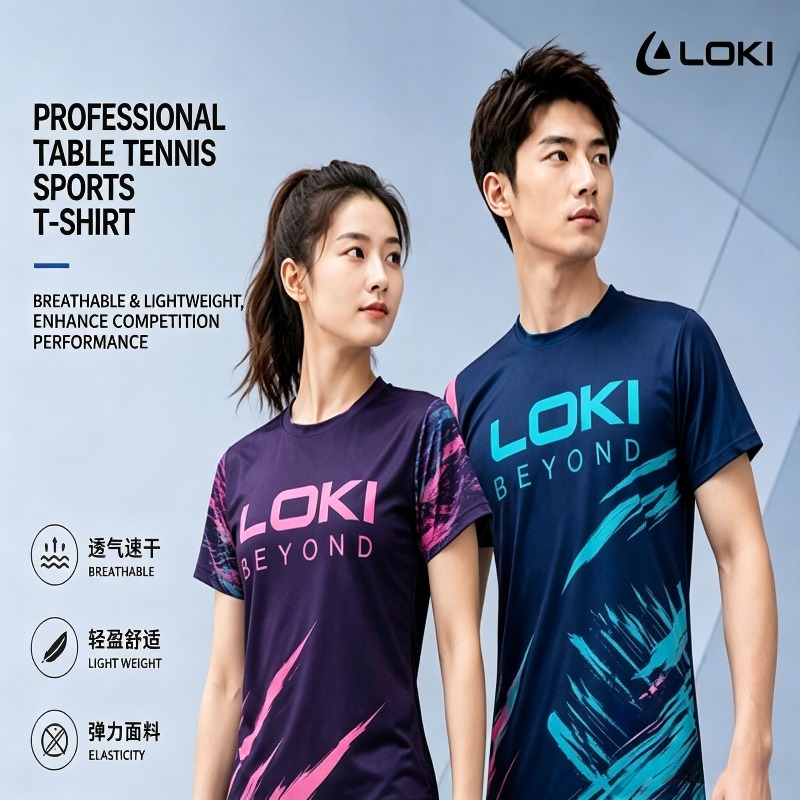 LOKI BEYOND เสื้อเทเบิลเทนนิส  - Table Tennis Club Jersey บทวิจารณ์และราคา