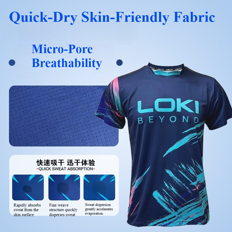 LOKI BEYOND เสื้อเทเบิลเทนนิส  - Table Tennis Club Jersey บทวิจารณ์และราคา