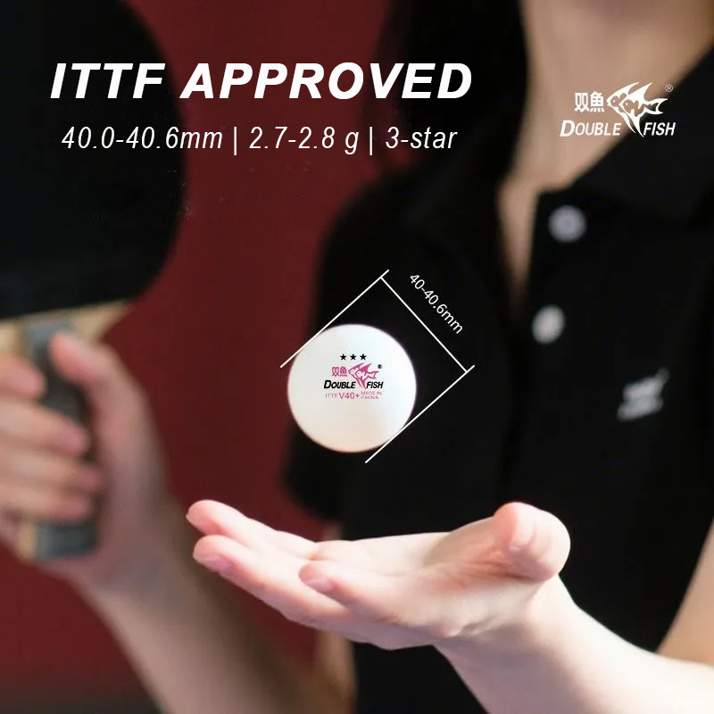 ดับเบิ้ลฟิช 3 สตาร์ V40+ 30/50 - Table Tennis Game Pc บทวิจารณ์และราคา
