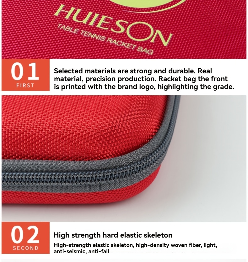 กระเป๋าใส่ไม้ปิงปอง Huieson แบ - Table Tennis Xiom บทวิจารณ์และราคา