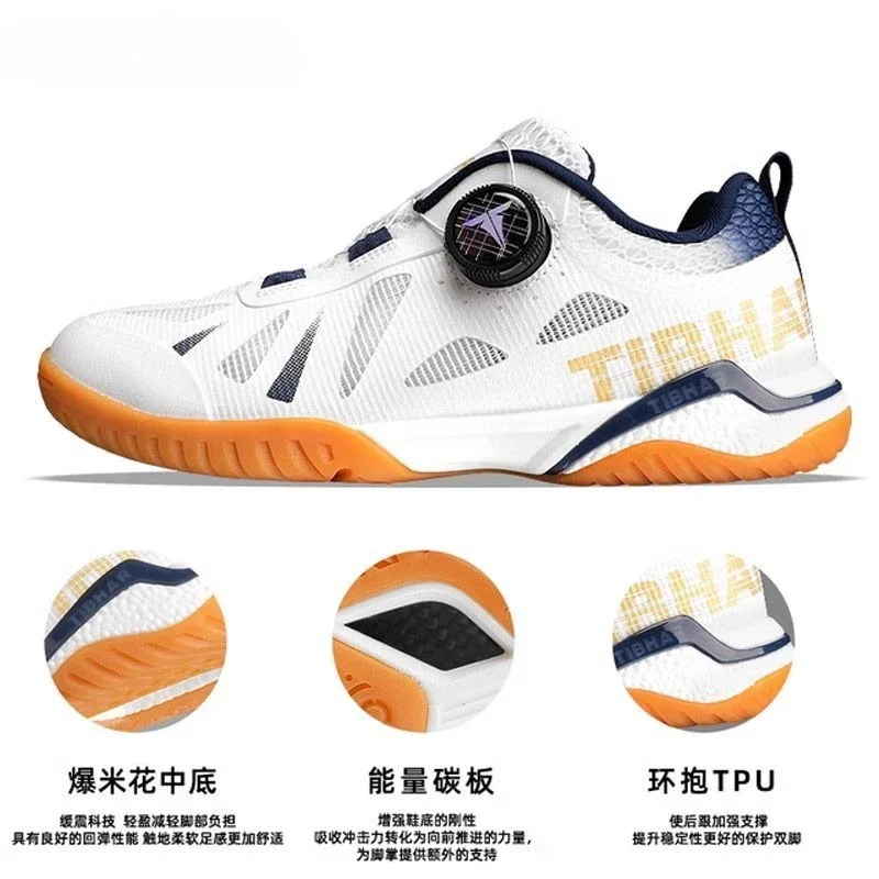 รองเท้าเทเบิลเทนนิส TIBHAR รุ่ - Table Tennis Shoes บทวิจารณ์และราคา